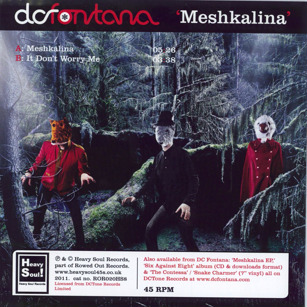DC Fontana Meshkalina UK 7" vinyl single (7 inch record / 45)