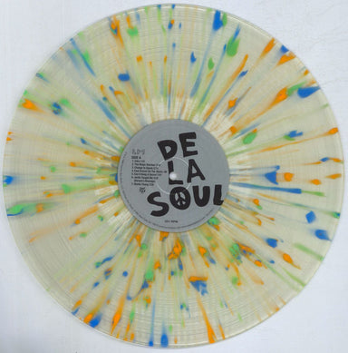 De La Soul 3 Feet High And Rising - Clear Blue, Orange & Green Splatter Vinyl US 2-LP vinyl record set (Double LP Album) DLS2LFE820197