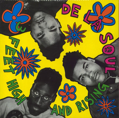 De La Soul 3 Feet High And Rising - Clear Blue, Orange & Green Splatter Vinyl US 2-LP vinyl record set (Double LP Album) TB-5103-1