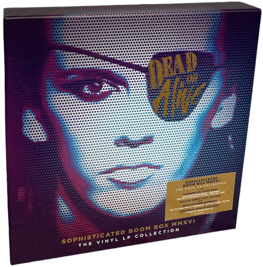 Dead Or Alive Sophisticated Boom Box MMXVI [The Vinyl LP Collection] + 10" UK Vinyl Box Set BOOMBOX01LPX