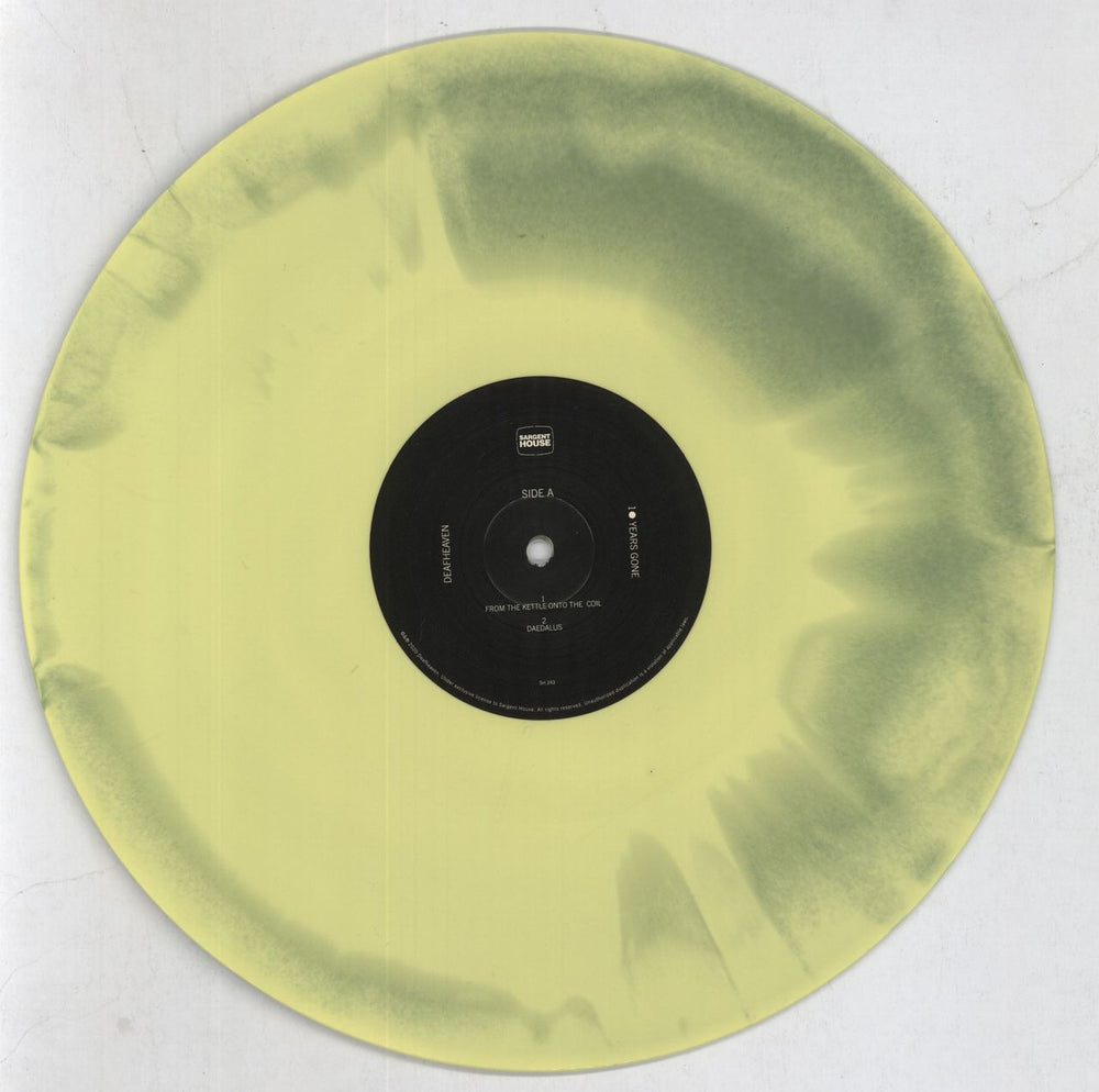 Deafheaven 10 Years Gone - Yellow and Green Vinyl US 2-LP vinyl record set (Double LP Album) 634457029217