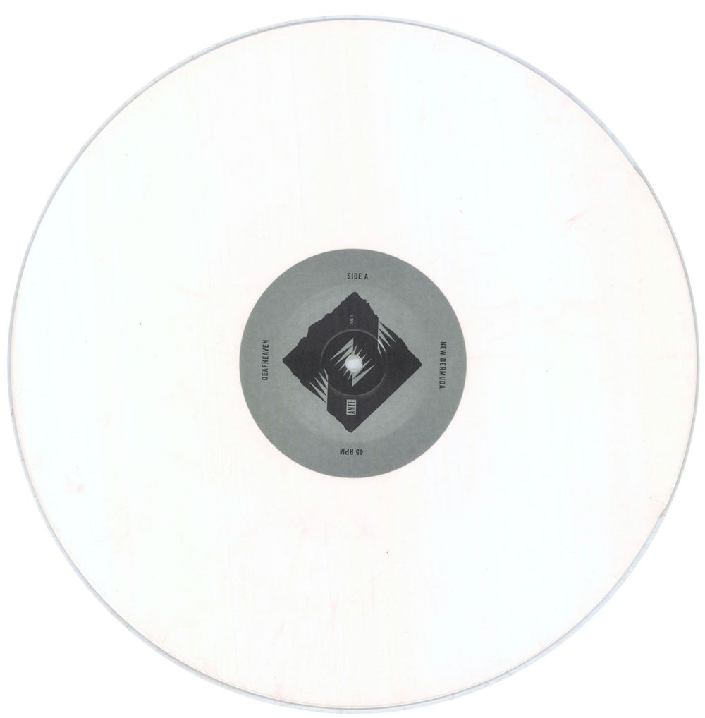 Deafheaven New Bermuda - White & Pink Swirl UK 2-LP vinyl record set (Double LP Album) H1G2LNE818782