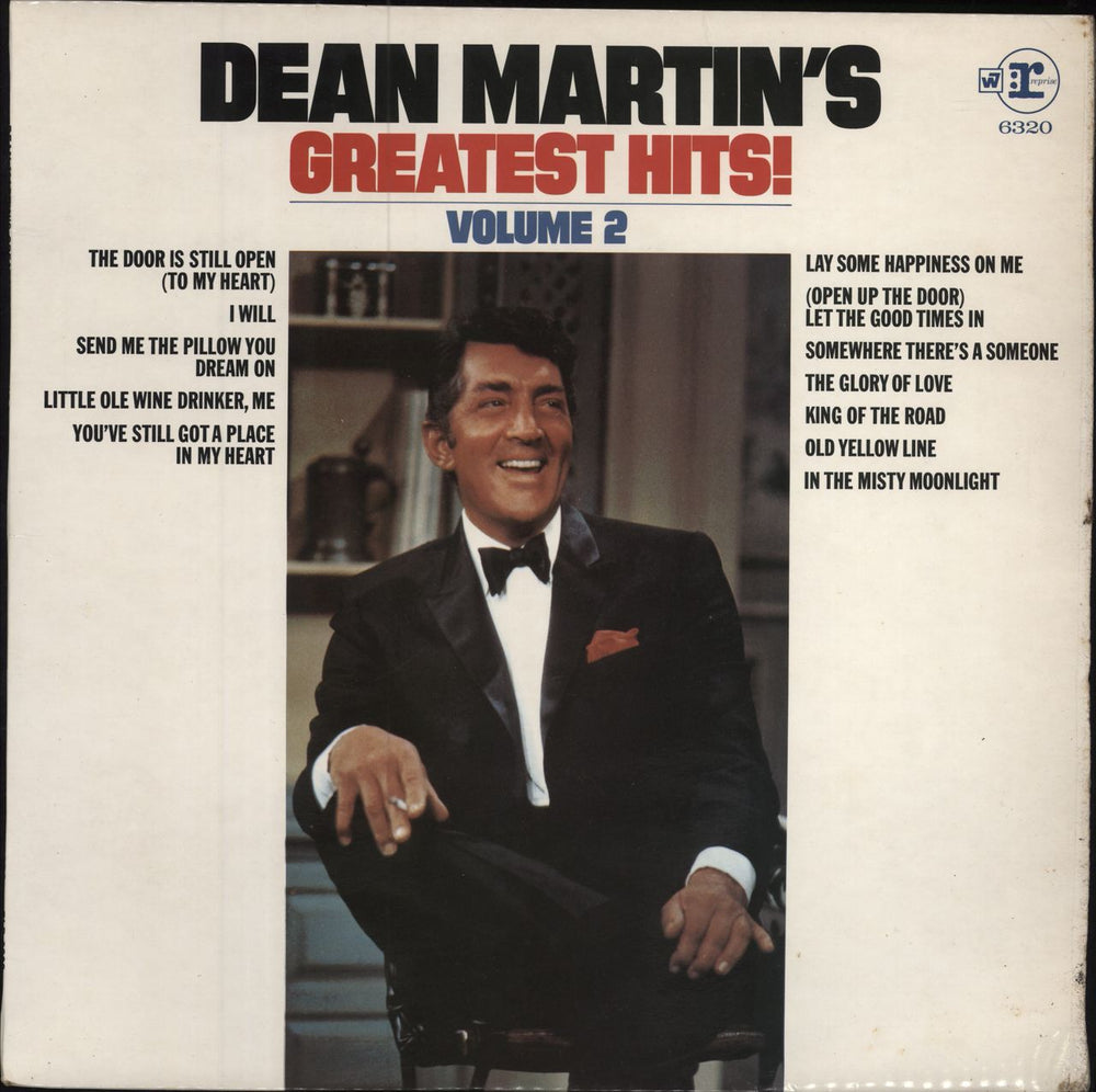 Dean Martin Greatest Hits! Volume 2 - Stereo UK vinyl LP album (LP record) RSLP6320