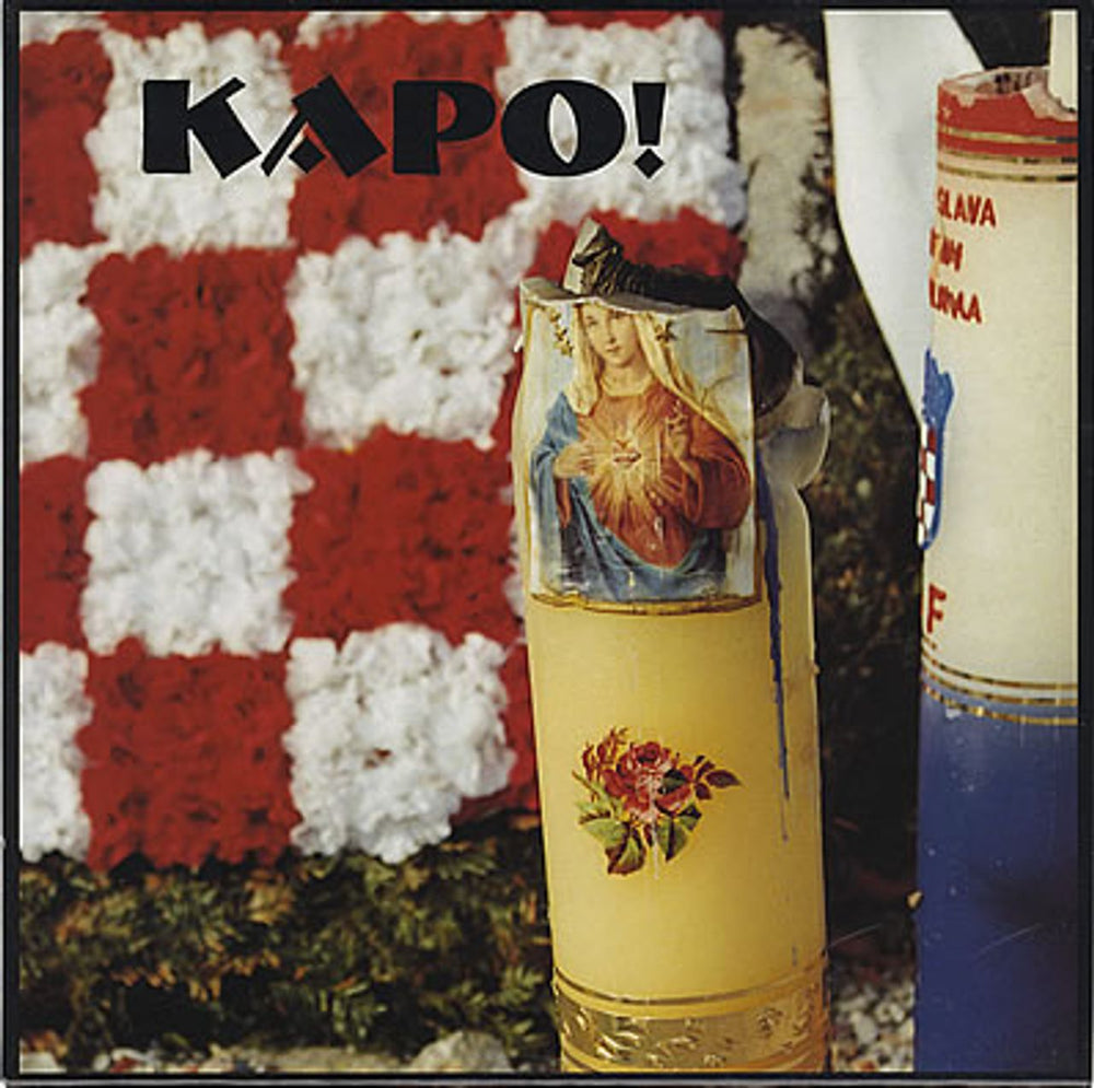Death In June Presents: KAPO! - Red Vinyl UK vinyl LP album (LP record) NEROXIII