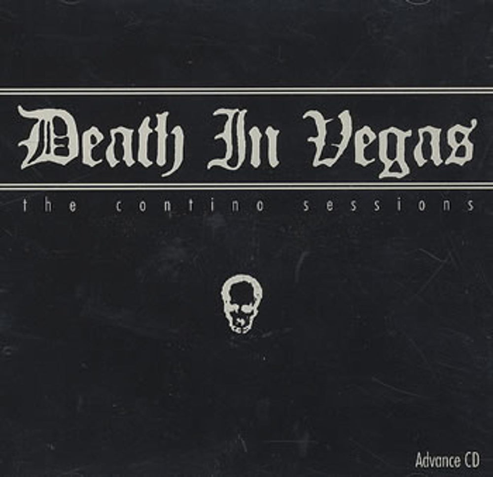 Death In Vegas The Contino Sessions US Promo CD album (CDLP) TBCD-3521