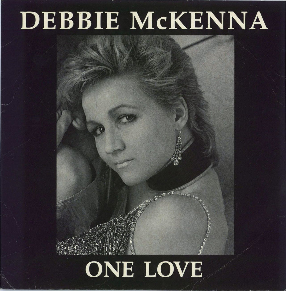 Debbie McKenna One Love UK 7" vinyl single (7 inch record / 45) EDIN2