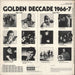 Decca Golden Deccade 1966-67 UK vinyl LP album (LP record)