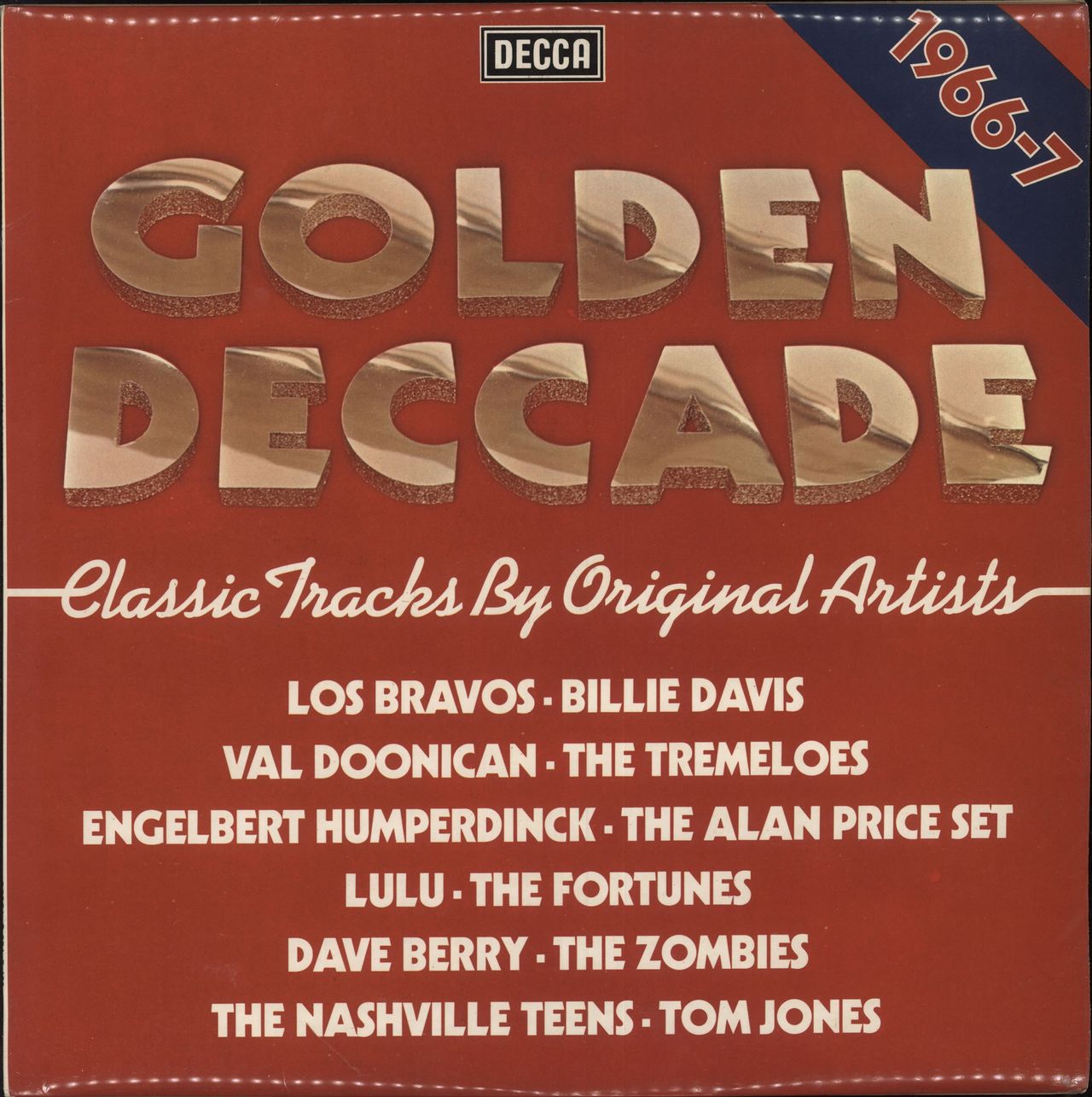 Decca Golden Deccade 1966-67 UK vinyl LP album (LP record) SPA-R480