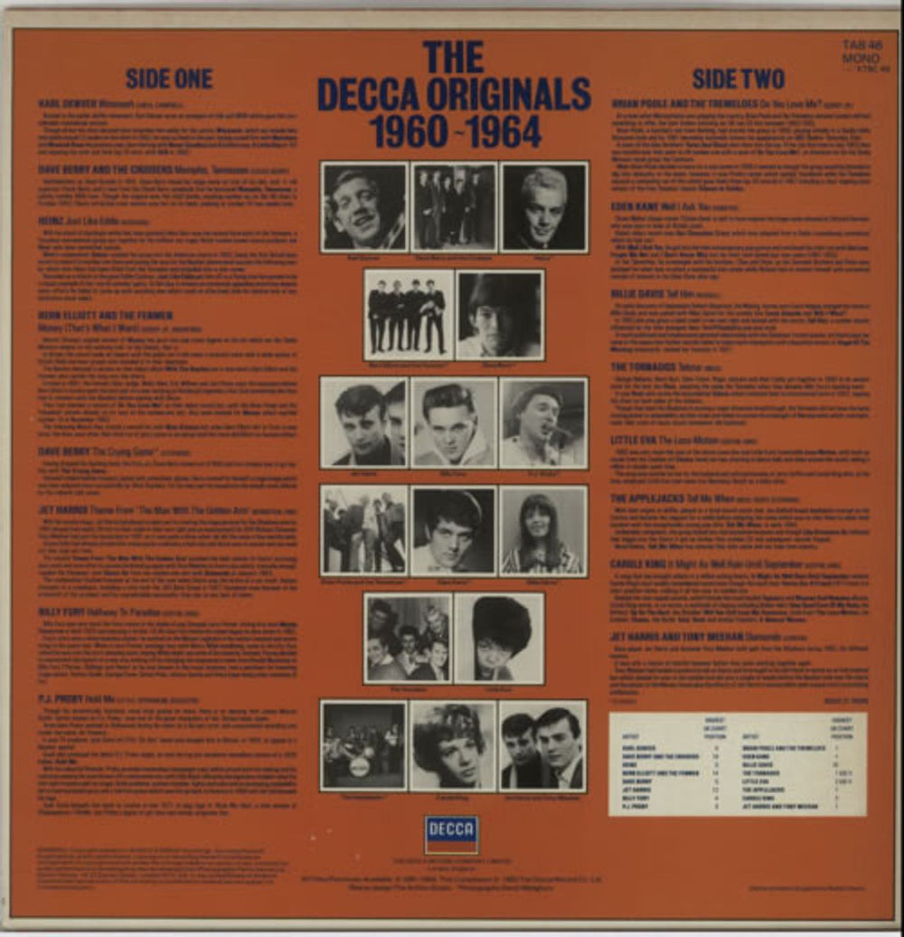 Decca The Decca Originals Volume 3 UK vinyl LP album (LP record) D1KLPTH615885