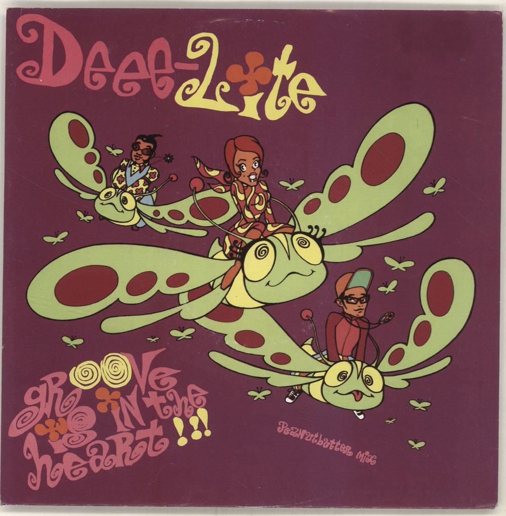 Deee-Lite Groove Is In The Heart UK 7" vinyl single (7 inch record / 45) EKR114