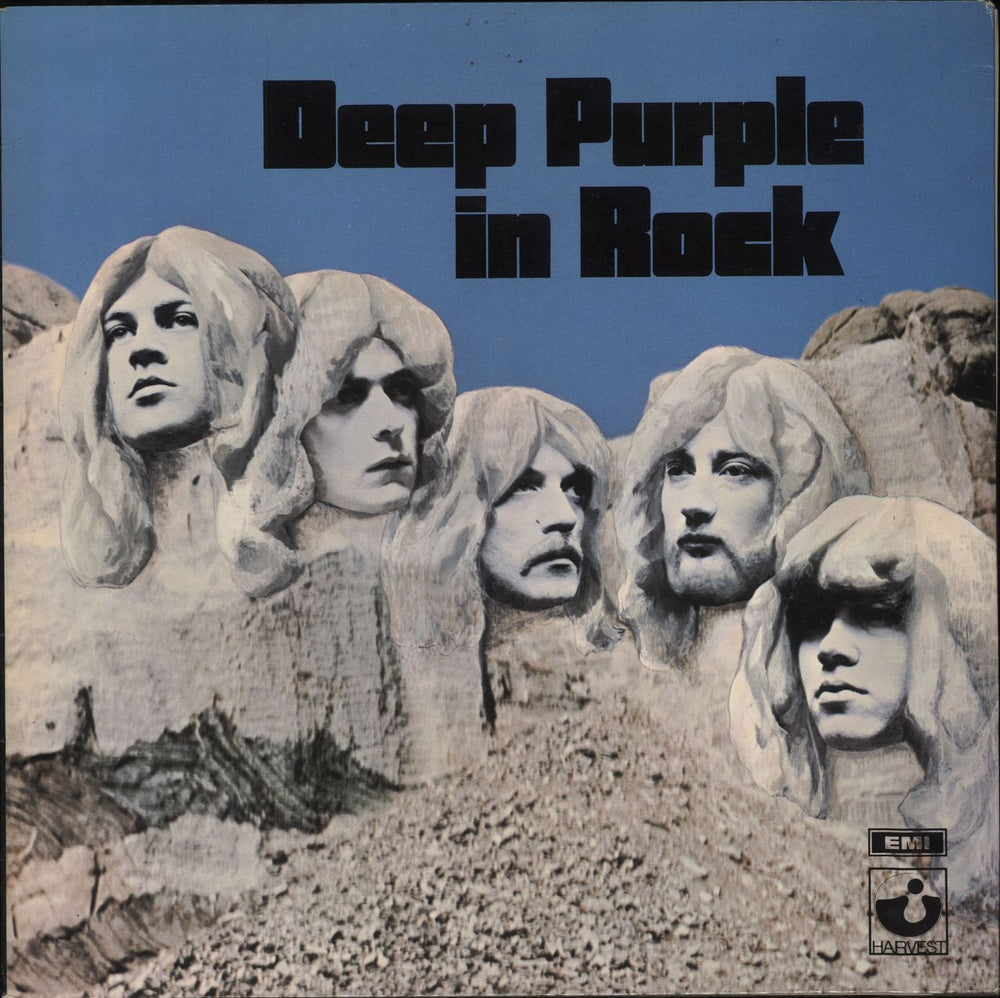 Deep Purple In Rock - 1st - EX Dutch vinyl LP album (LP record) SHVL777