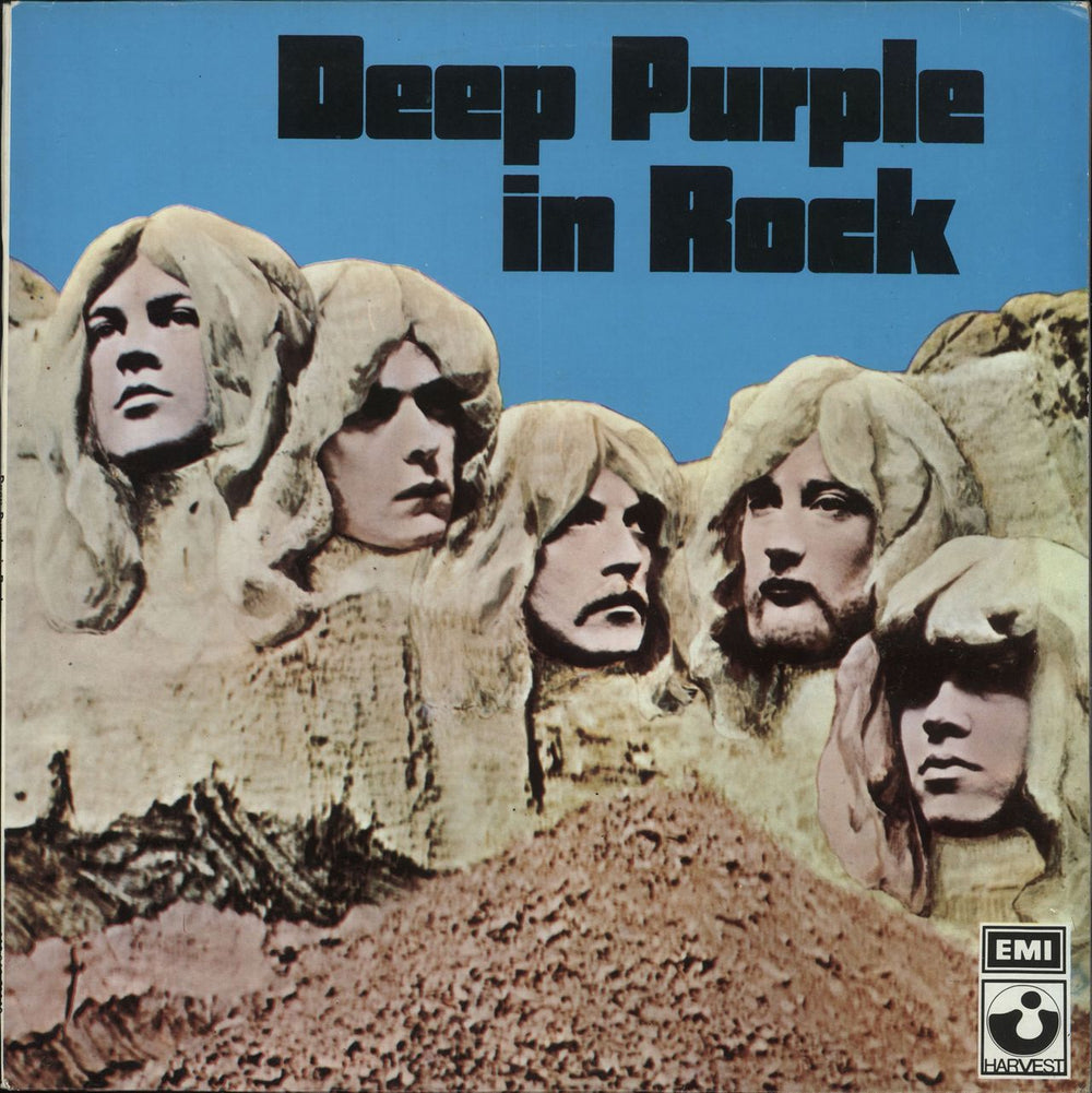 Deep Purple In Rock Greek vinyl LP album (LP record) 14C062-91442