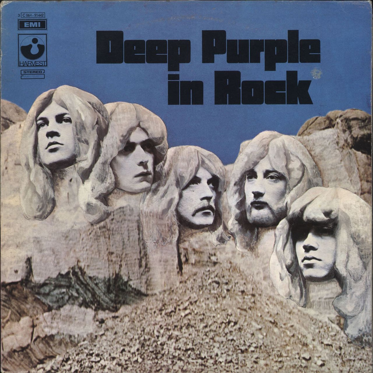 Deep Purple In Rock Italian Vinyl LP — RareVinyl.com