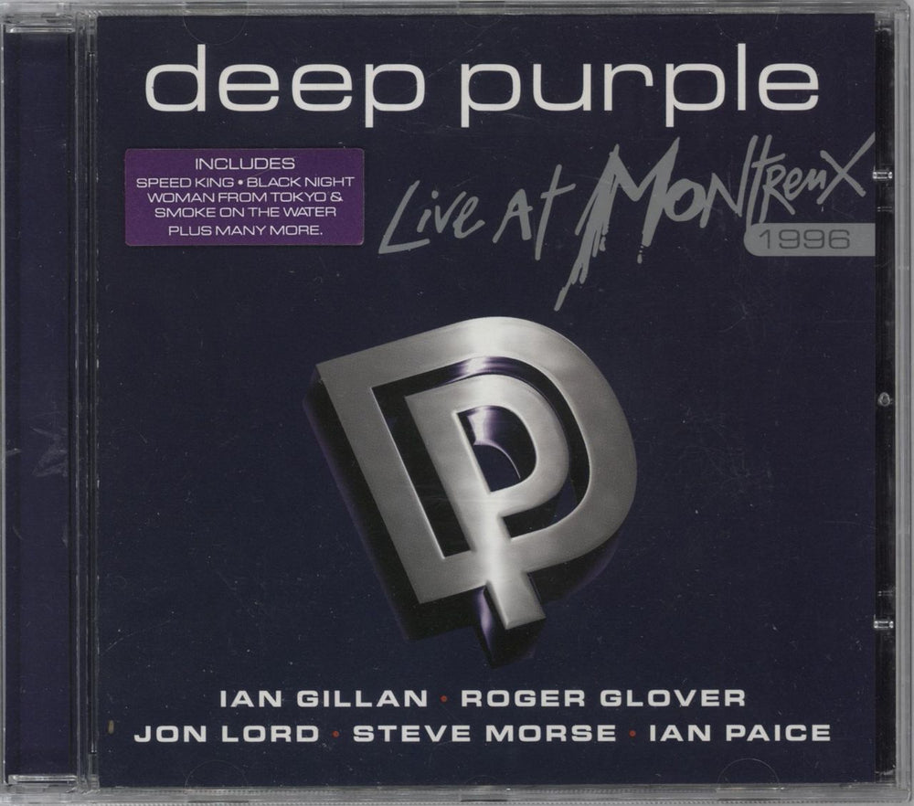 Deep Purple Live At Montreux 1996 UK CD album (CDLP) EAGCD323