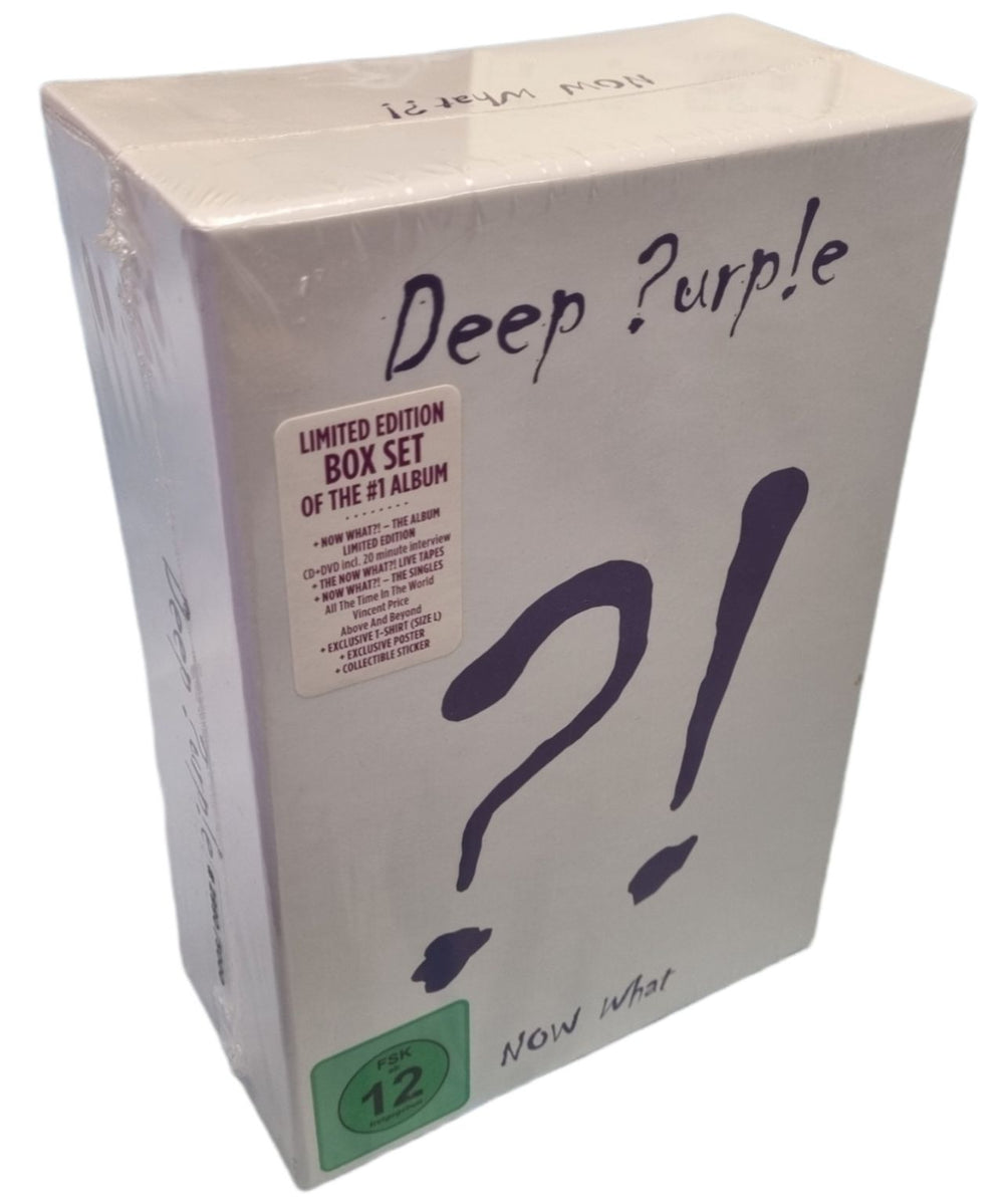 Deep Purple What Now?! - Sealed UK CD Single Box Set 0209172ERE