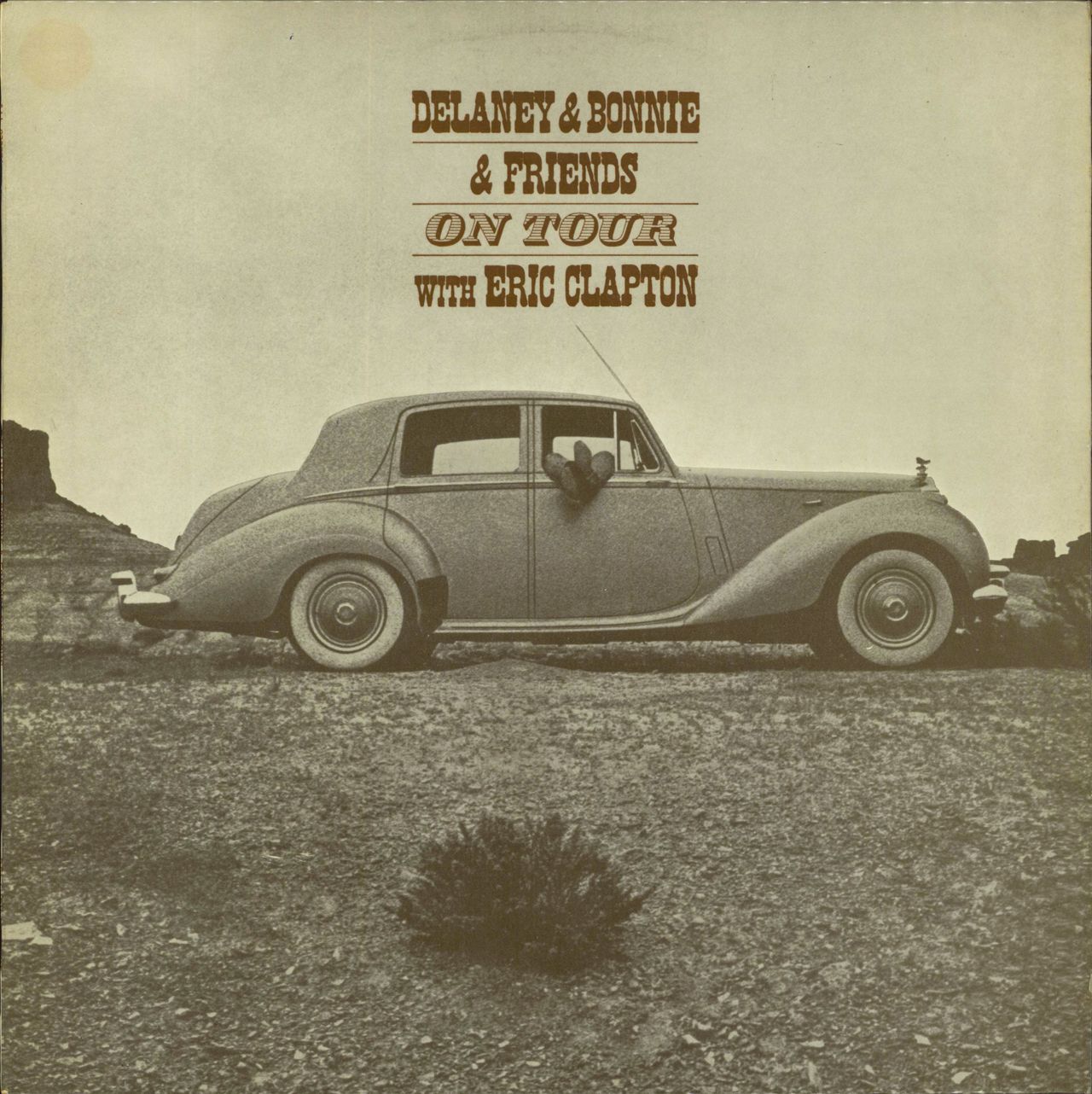 Delaney & Bonnie On Tour With Eric Clapton Australian Vinyl LP