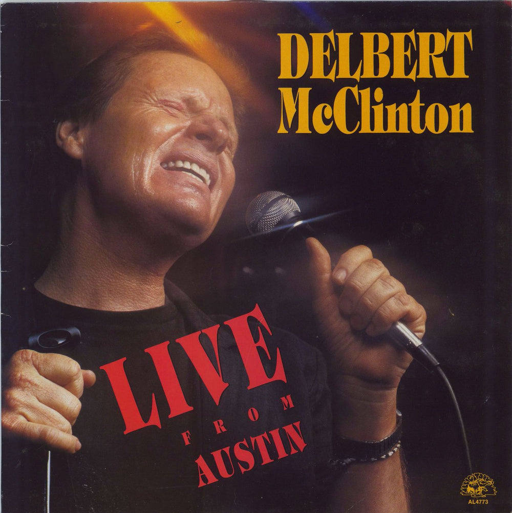 Delbert McClinton Live from Austin US vinyl LP album (LP record) AL4773