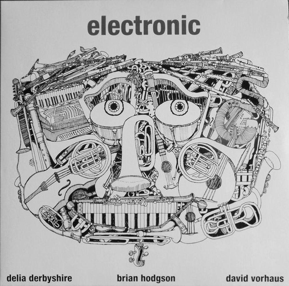 Delia Derbyshire Electronic - Silver Foil Blocked Sleeve - Sealed UK vinyl LP album (LP record) SILLP1539