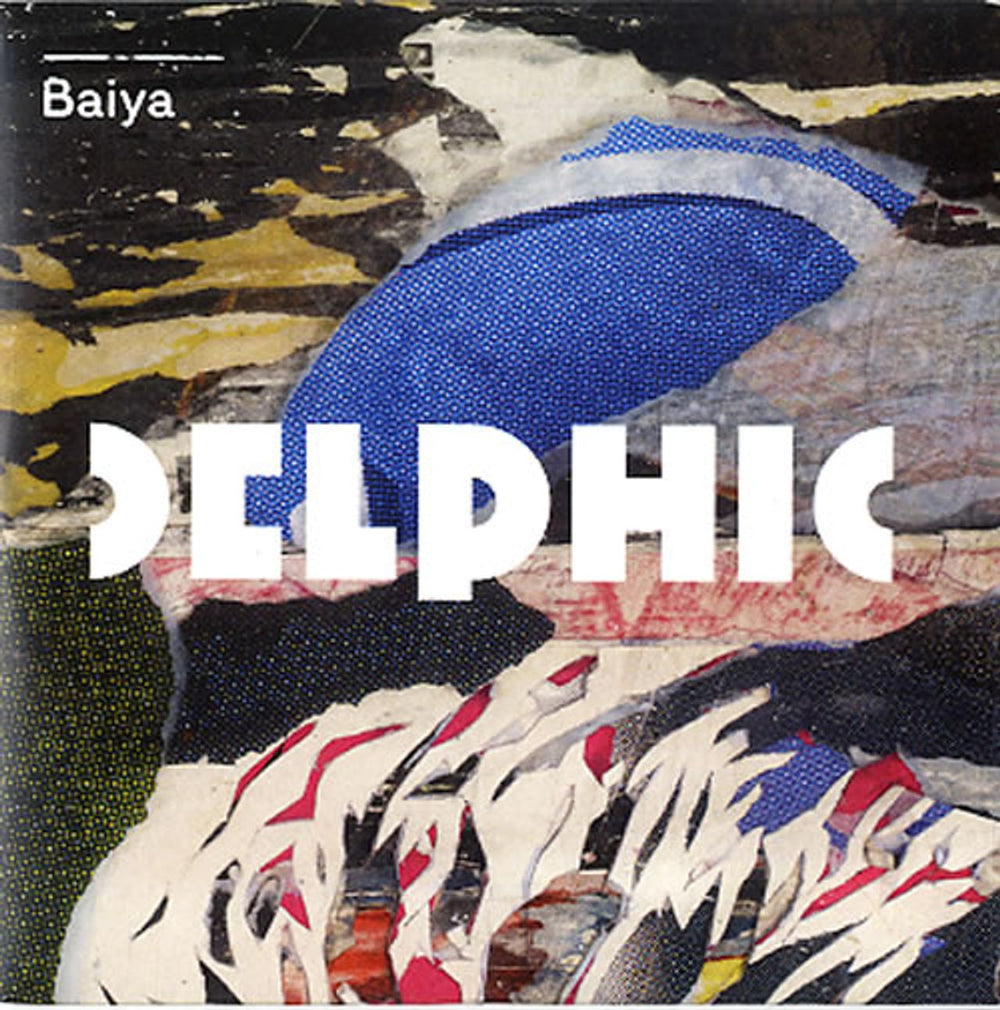 Delphic Baiya UK Promo CD single (CD5 / 5") DELPHIC6