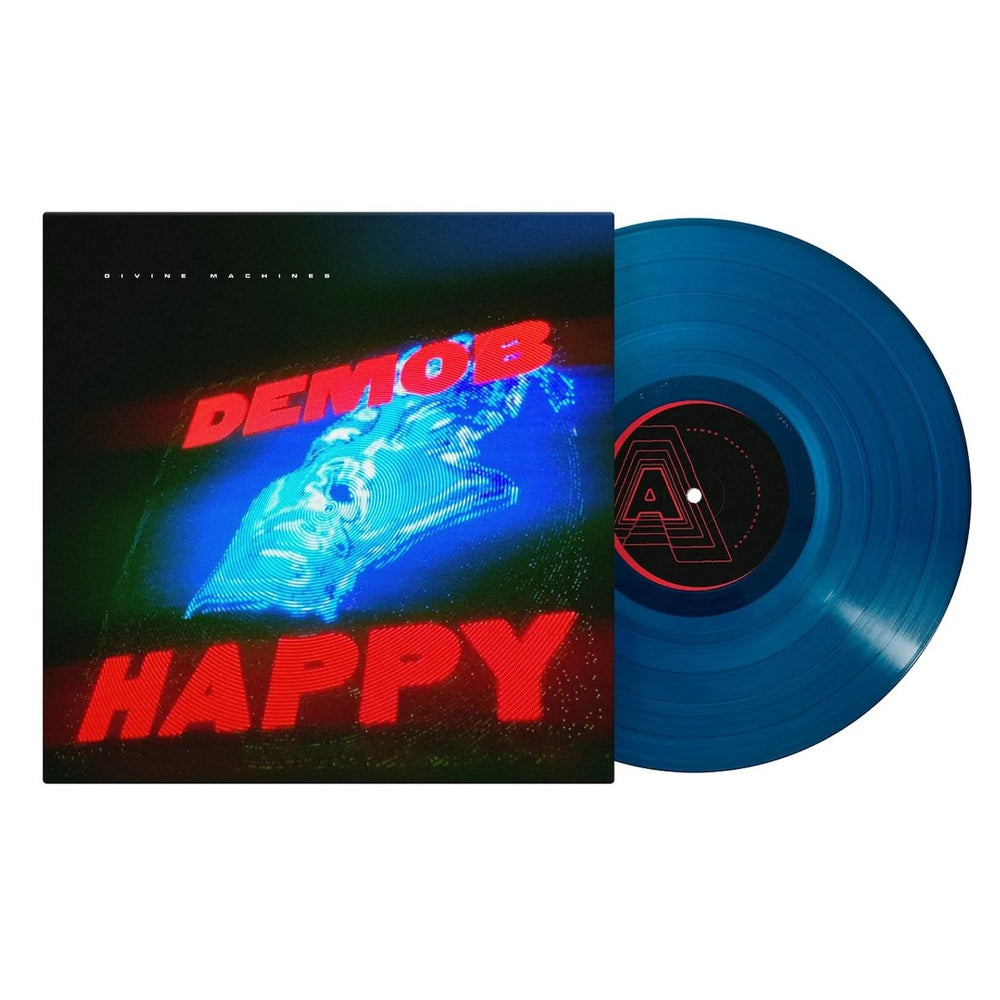 Demob Happy Divine Machines - Blue Vinyl - Sealed UK vinyl LP album (LP record) LIB237LPX