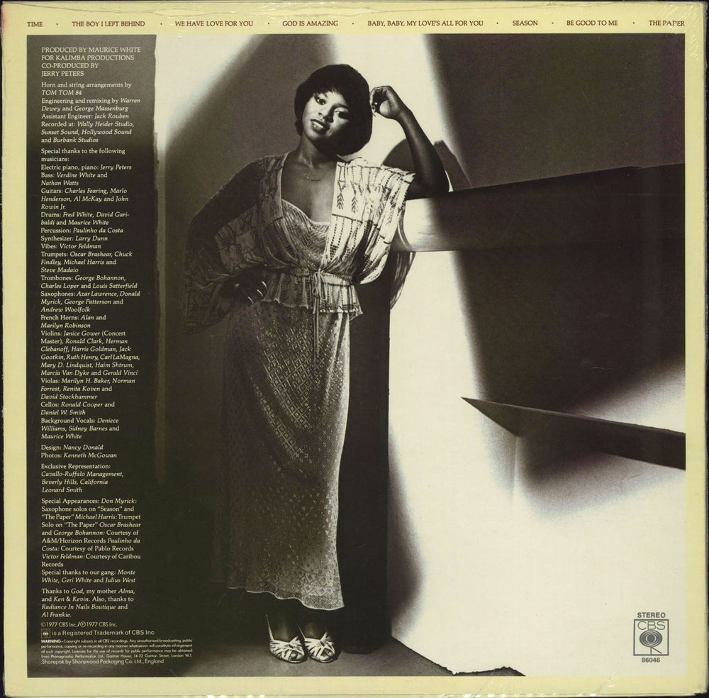 Deniece Williams Song Bird - Sealed UK vinyl LP album (LP record)