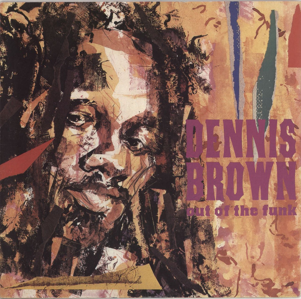 Dennis Brown Out Of The Funk UK 12" vinyl single (12 inch record / Maxi-single) AMX151