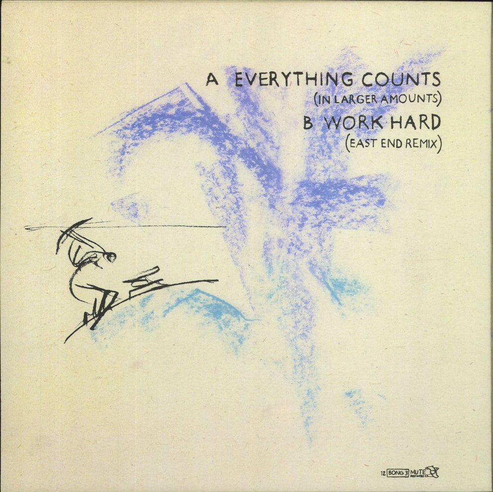 Depeche Mode Everything Counts [In Larger Amounts] UK 12" vinyl single (12 inch record / Maxi-single)