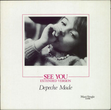 Depeche Mode See You - Marbled Vinyl German 12" vinyl single (12 inch record / Maxi-single) INT126.802