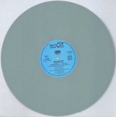 Depeche Mode The Singles 81-85 - Grey + Metallic Print German vinyl LP album (LP record) DEPLPTH820157