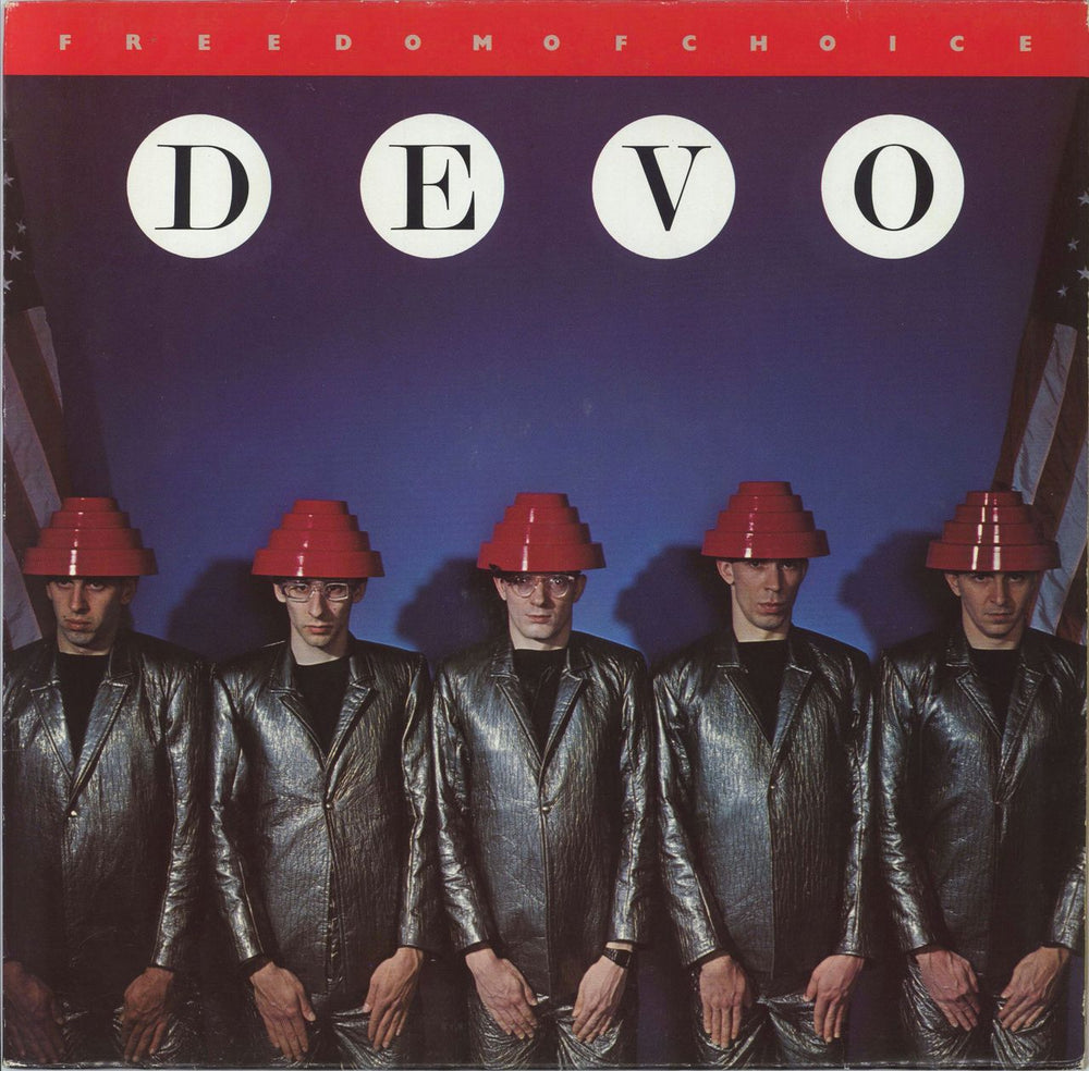 Devo Freedom Of Choice German vinyl LP album (LP record) 202283-320