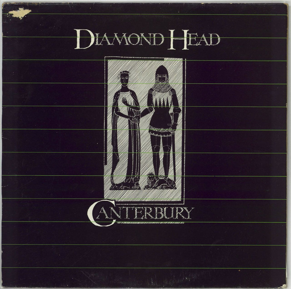 Diamond Head Canterbury + insert - EX UK vinyl LP album (LP record) DH1002