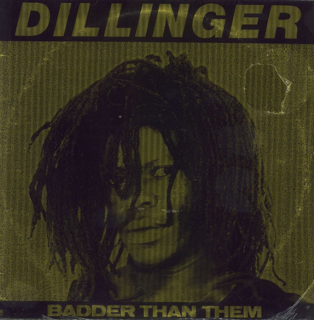 Dillinger Badder Than Them - Shrink UK Promo vinyl LP album (LP record) AMLH68528