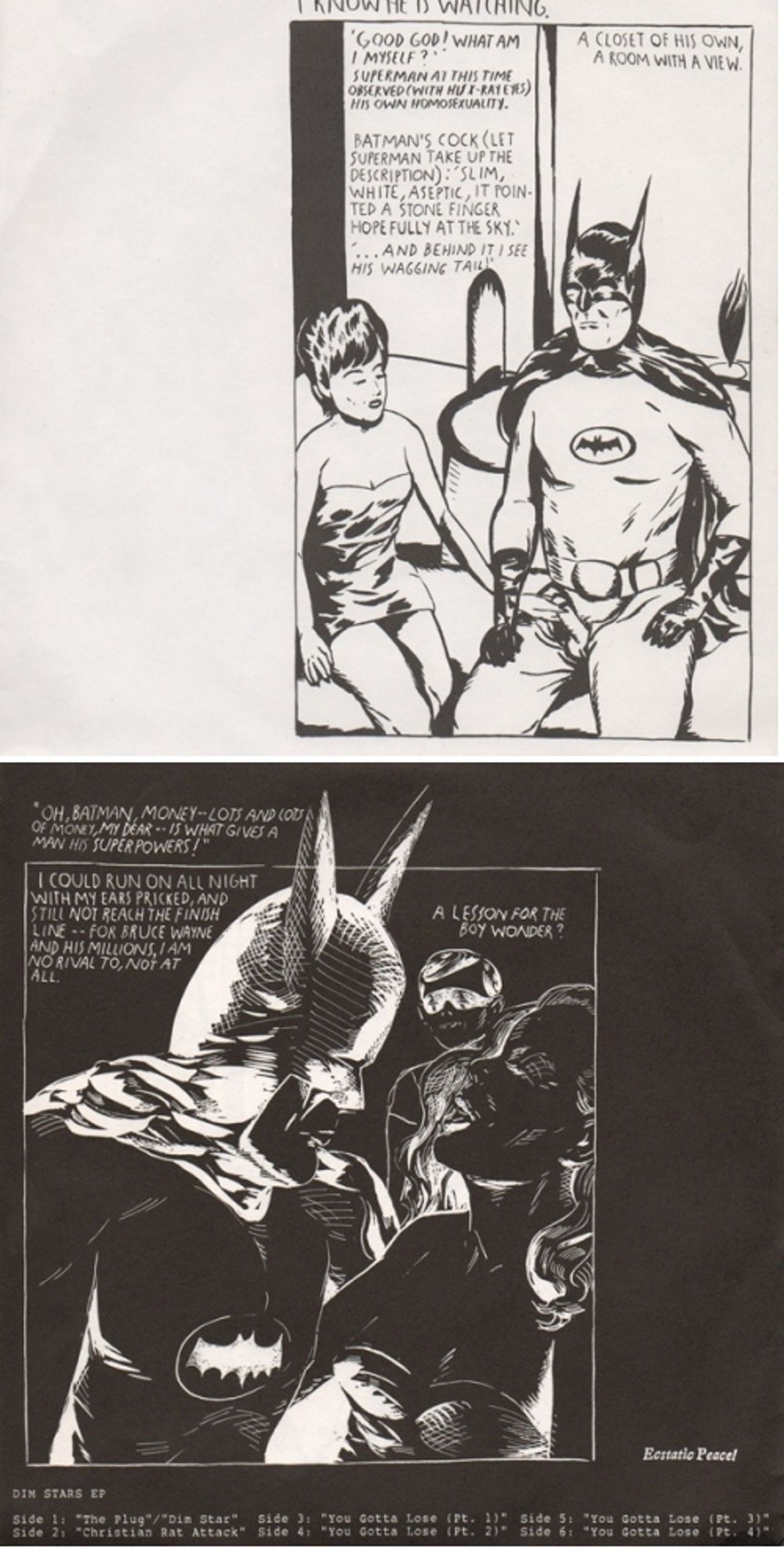 Dim Stars Dim Stars Triplepack - Raymond Pettibon sleeve US 7" vinyl single (7 inch record / 45) DIM07DI05283