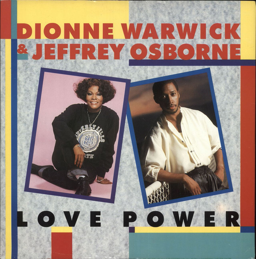 Dionne Warwick Love Power UK 12" vinyl single (12 inch record / Maxi-single) RIST27