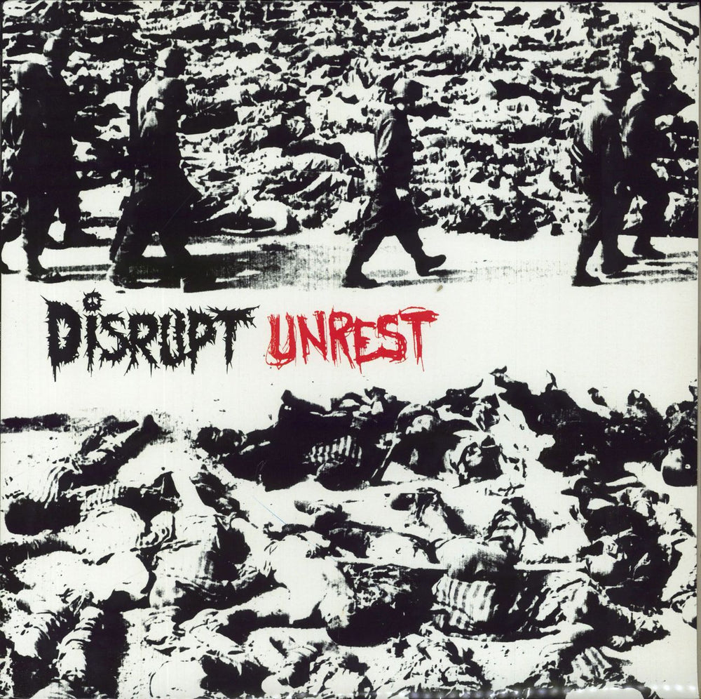 Disrupt Unrest - White Vinyl US vinyl LP album (LP record) RR6656-1