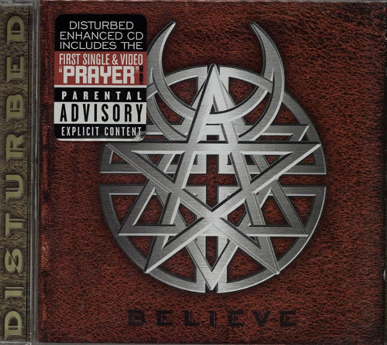 Disturbed Believe UK CD album