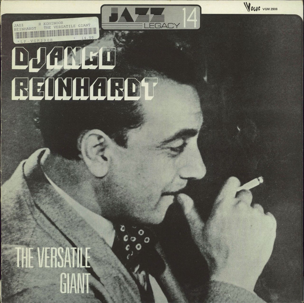 Django Reinhardt The Versatile Giant South African vinyl LP album (LP record) VGM2908