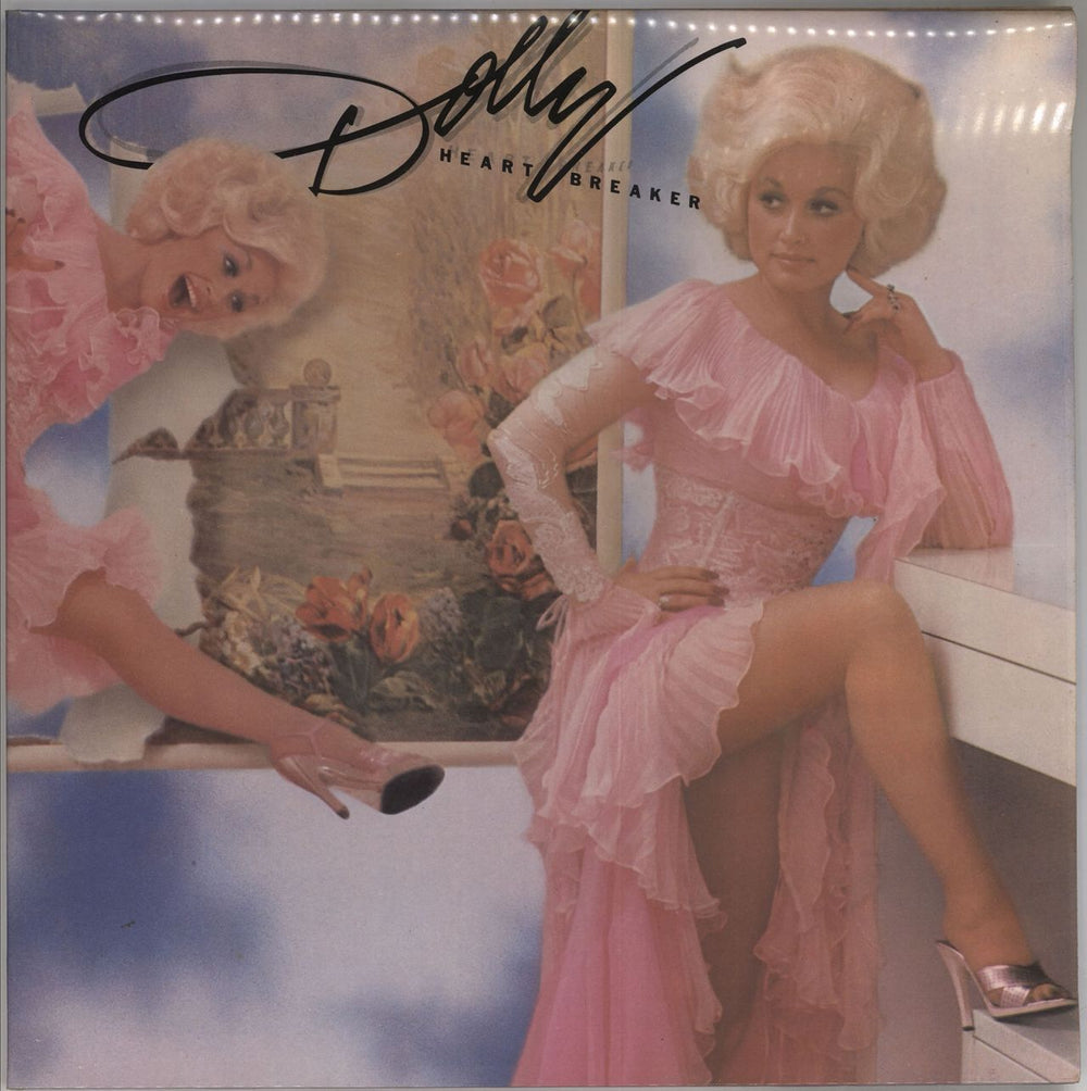 Dolly Parton Heartbreaker UK vinyl LP album (LP record) PL12797