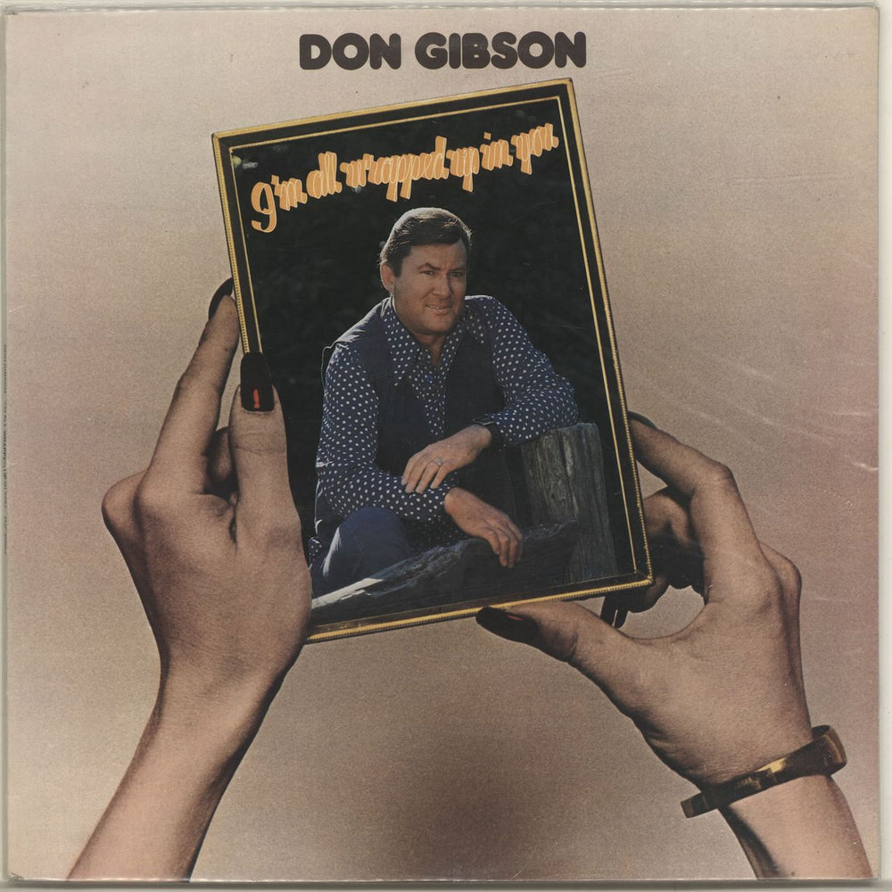 Don Gibson I'm All Wrapped Up In You UK vinyl LP album (LP record) DJF20502