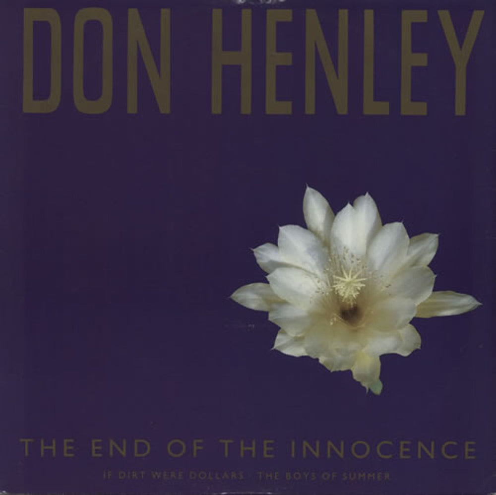 Don Henley The End Of The Innocence UK 12" vinyl single (12 inch record / Maxi-single) GEF57T