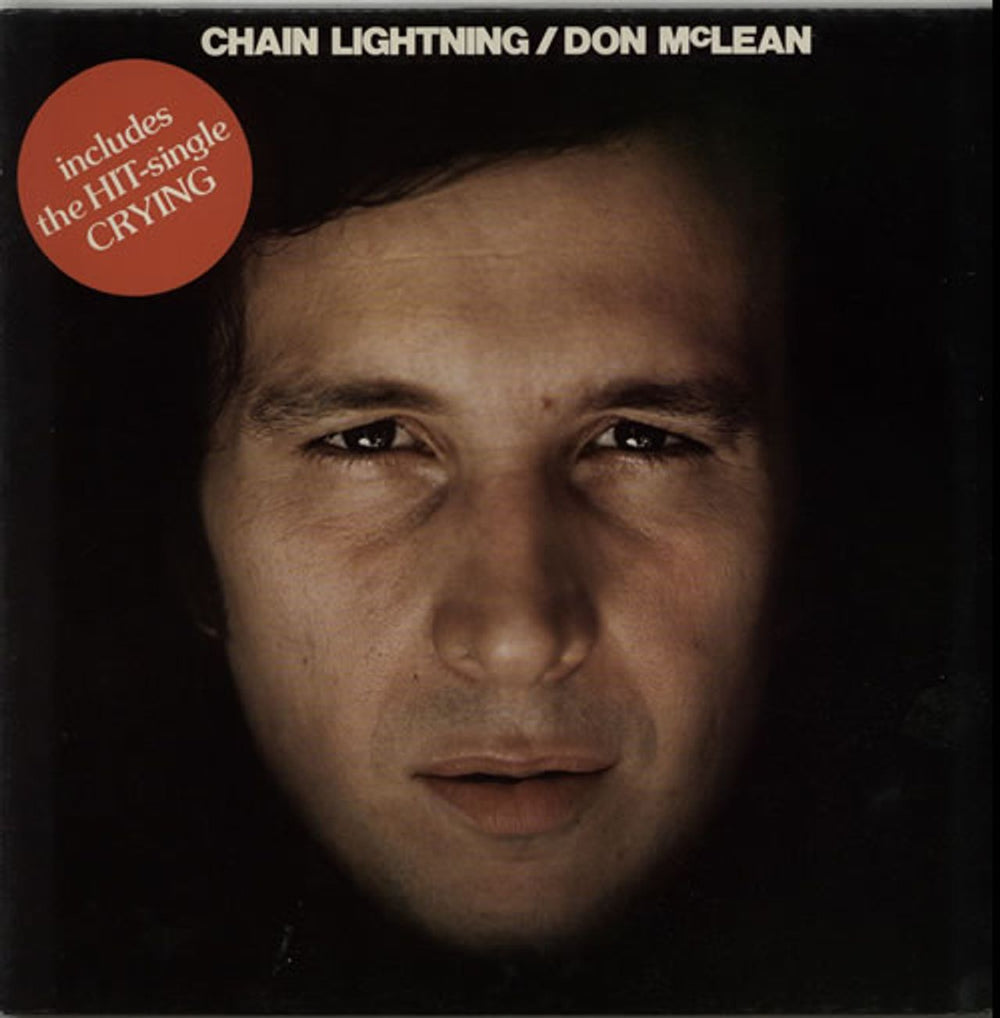 Don McLean Chain Lightning Dutch vinyl LP album (LP record) 1A062-62280