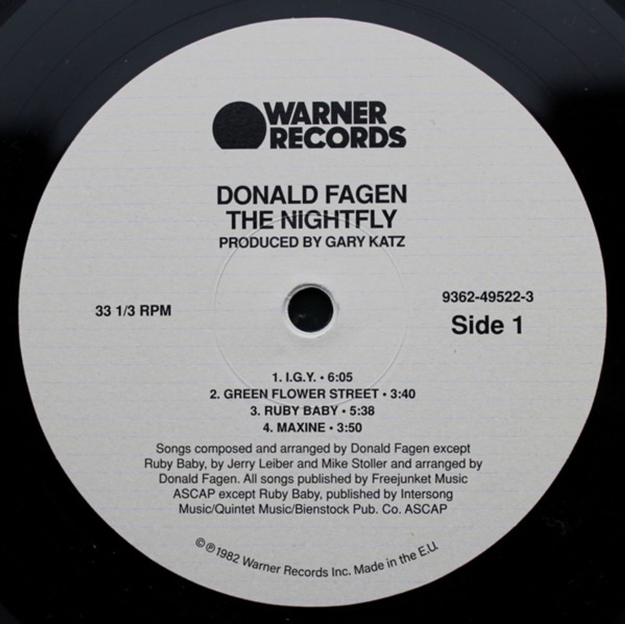 Donald Fagen The Nightfly - Sealed UK Vinyl LP — RareVinyl.com