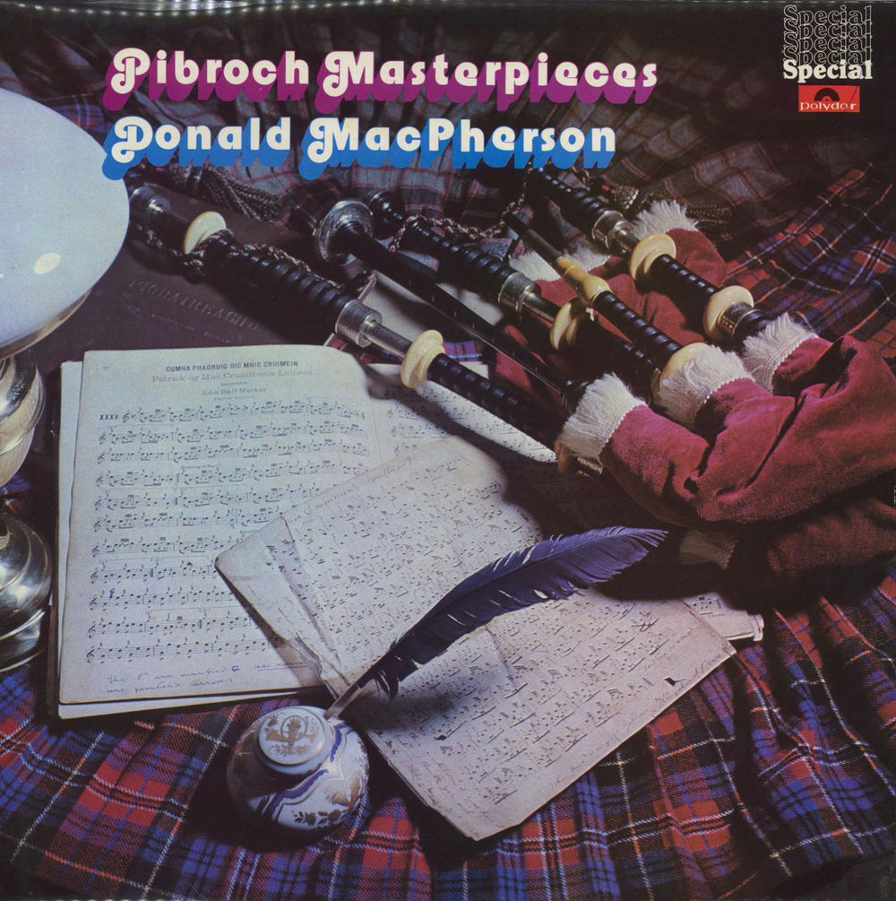 Donald MacPherson Pibroch Masterpieces UK vinyl LP album (LP record) 2384087