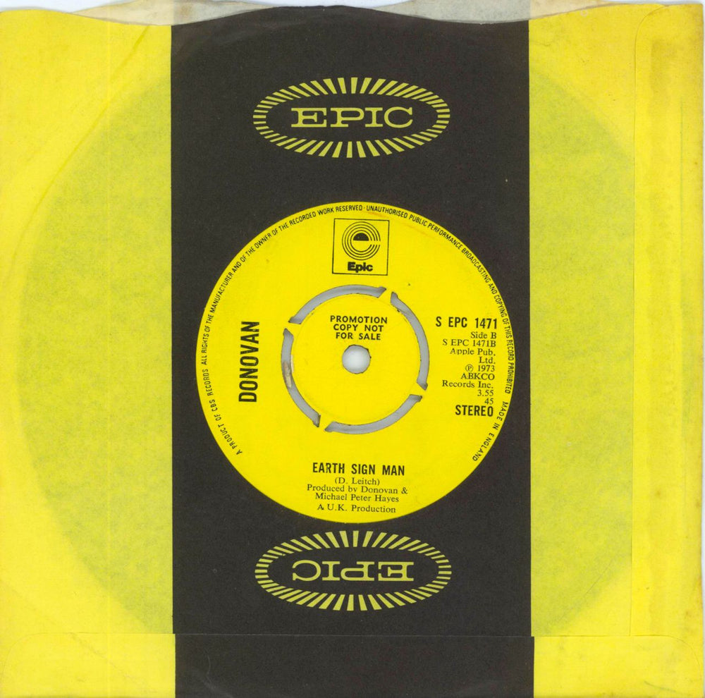 Donovan I Like You - 4-Pr UK Promo 7" vinyl single (7 inch record / 45)