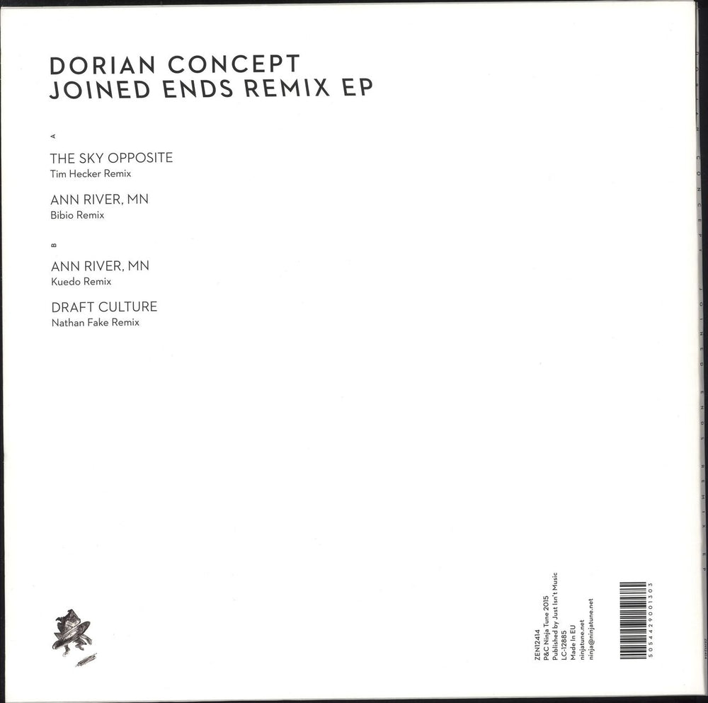 Dorian Concept Joined Ends Remix EP UK 12" vinyl single (12 inch record / Maxi-single) 5054429001303