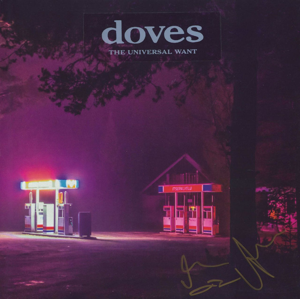 Doves The Universal Want - Red Vinyl + Autographed - Sealed UK vinyl LP album (LP record) VY3248