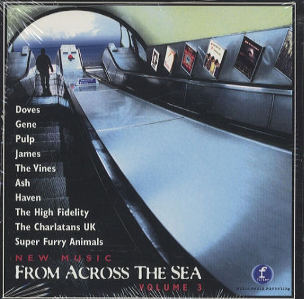 Doves There Goes The Fear - on New Music From Across The Sea US Promo CD album (CDLP) ACROSS3