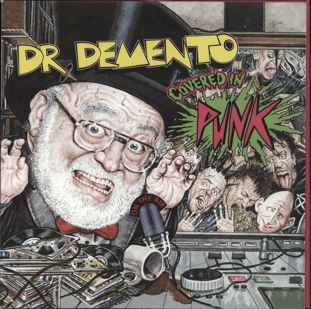 Dr Demento Dr. Demento Covered In Punk US 3-LP vinyl record set (Triple LP Album) DPLP001