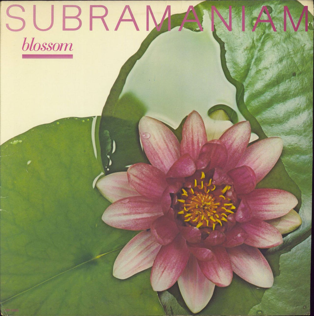 Dr. L. Subramaniam Blossom US vinyl LP album (LP record) CRP16003