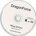 Dragonforce Ring Of Fire UK Promo CD-R acetate CD-R